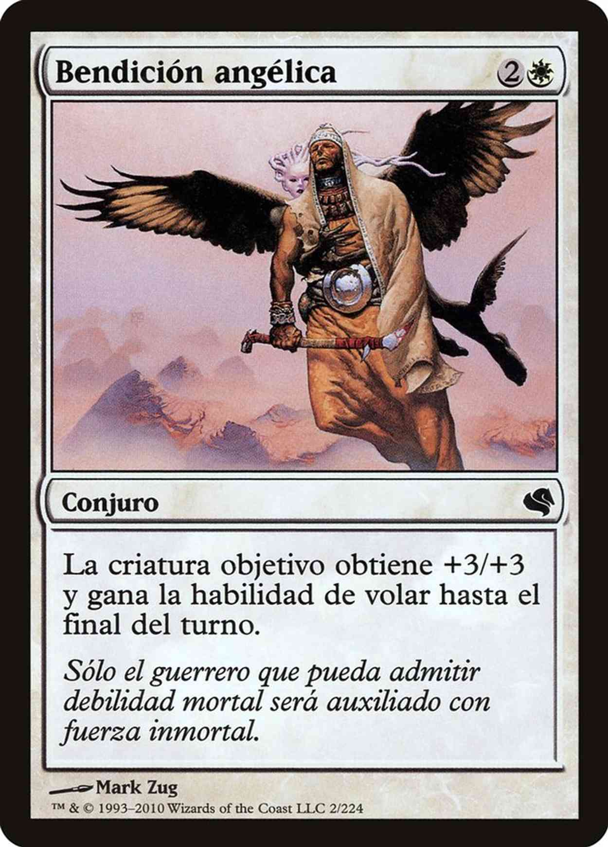 Angelic Blessing (Retro Frame) magic card front