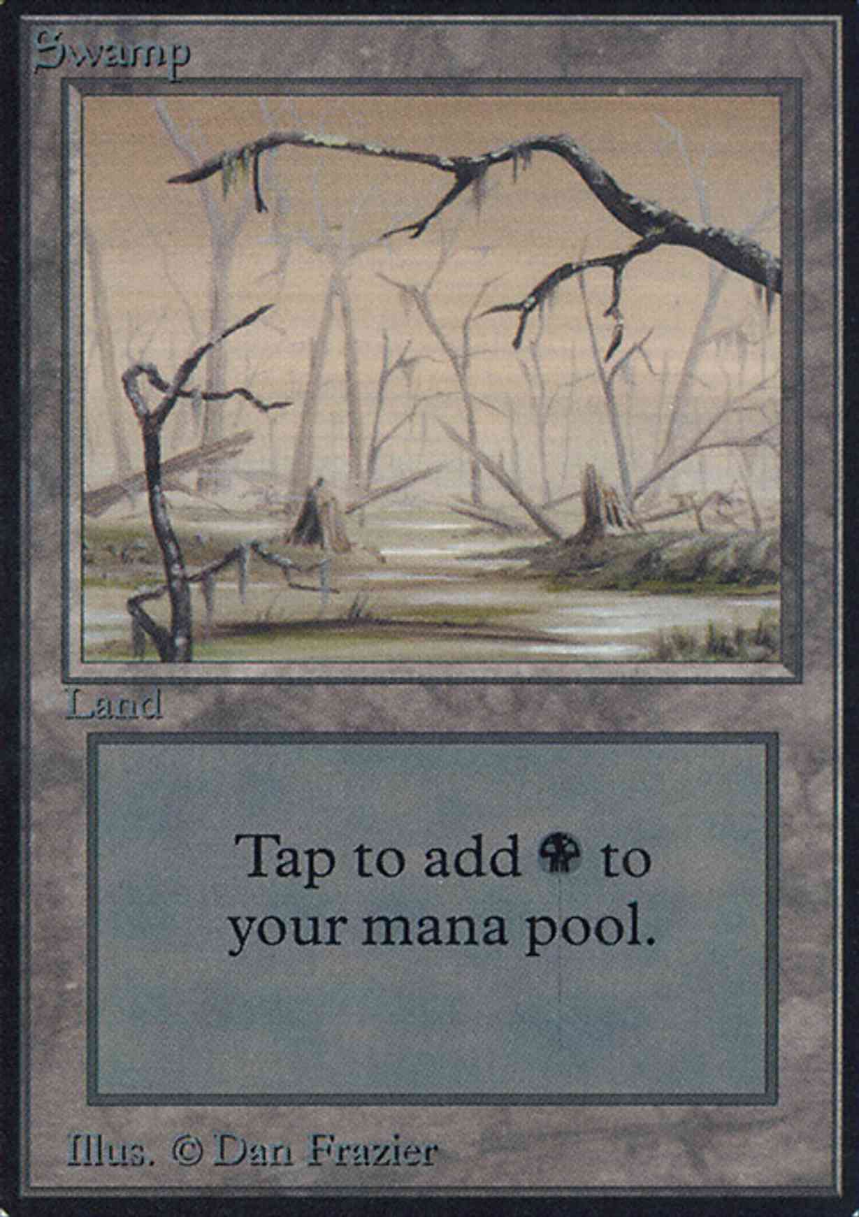 Swamp (B) magic card front