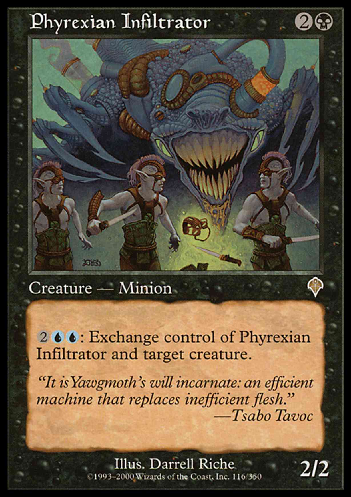 Phyrexian Infiltrator magic card front