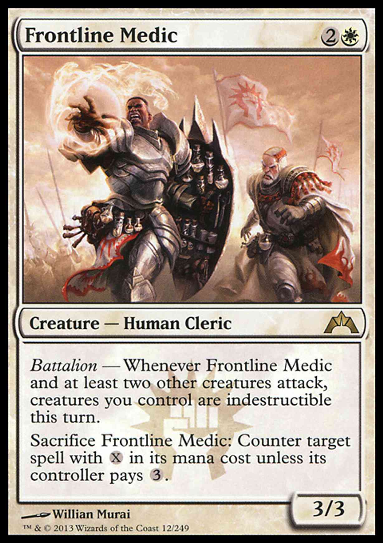 Frontline Medic magic card front
