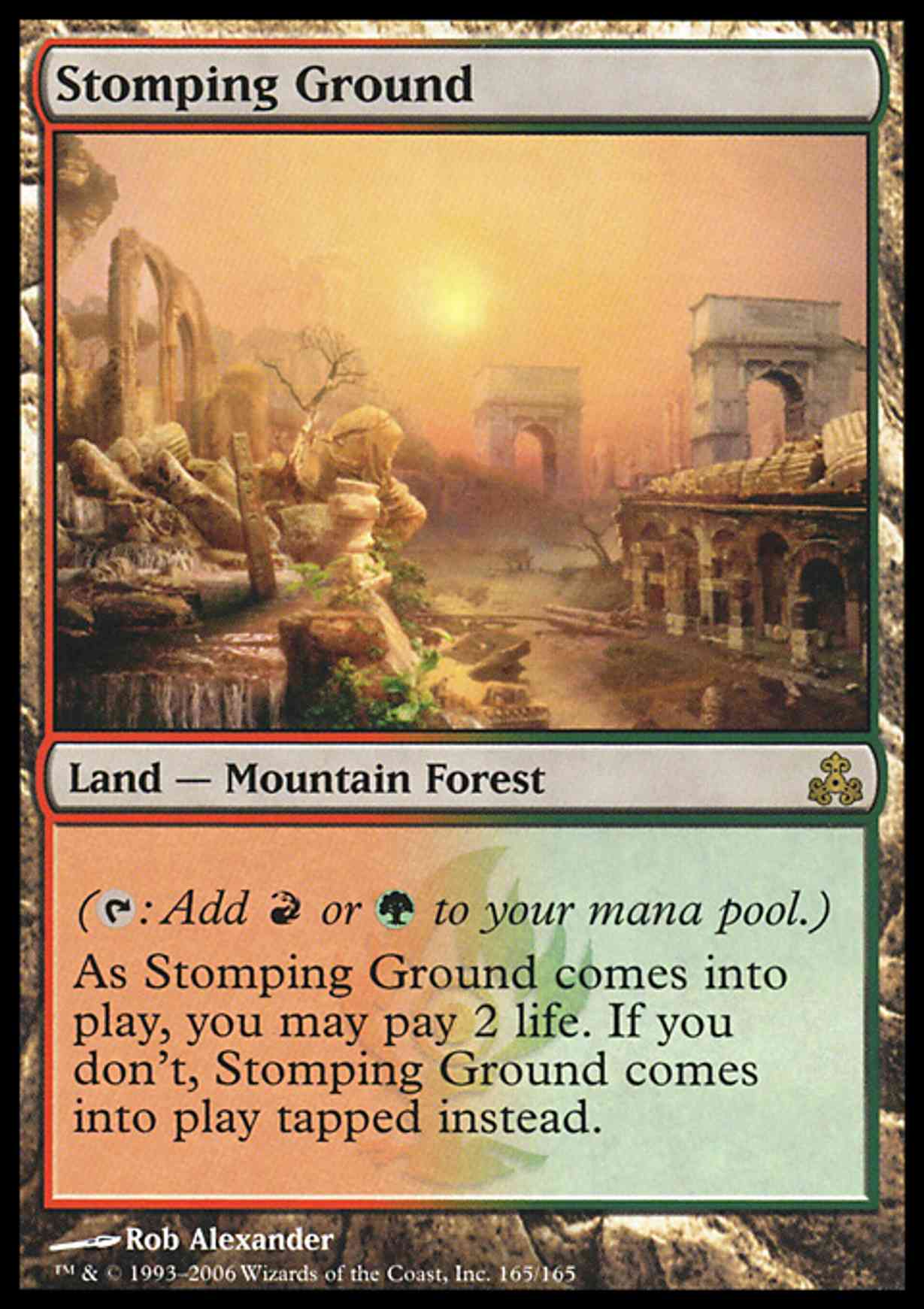 Stomping Ground Price from mtg Guildpact