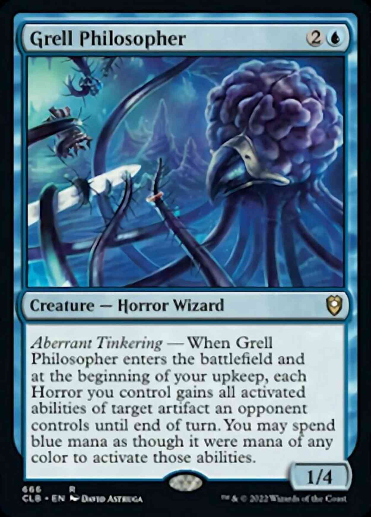 Grell Philosopher magic card front