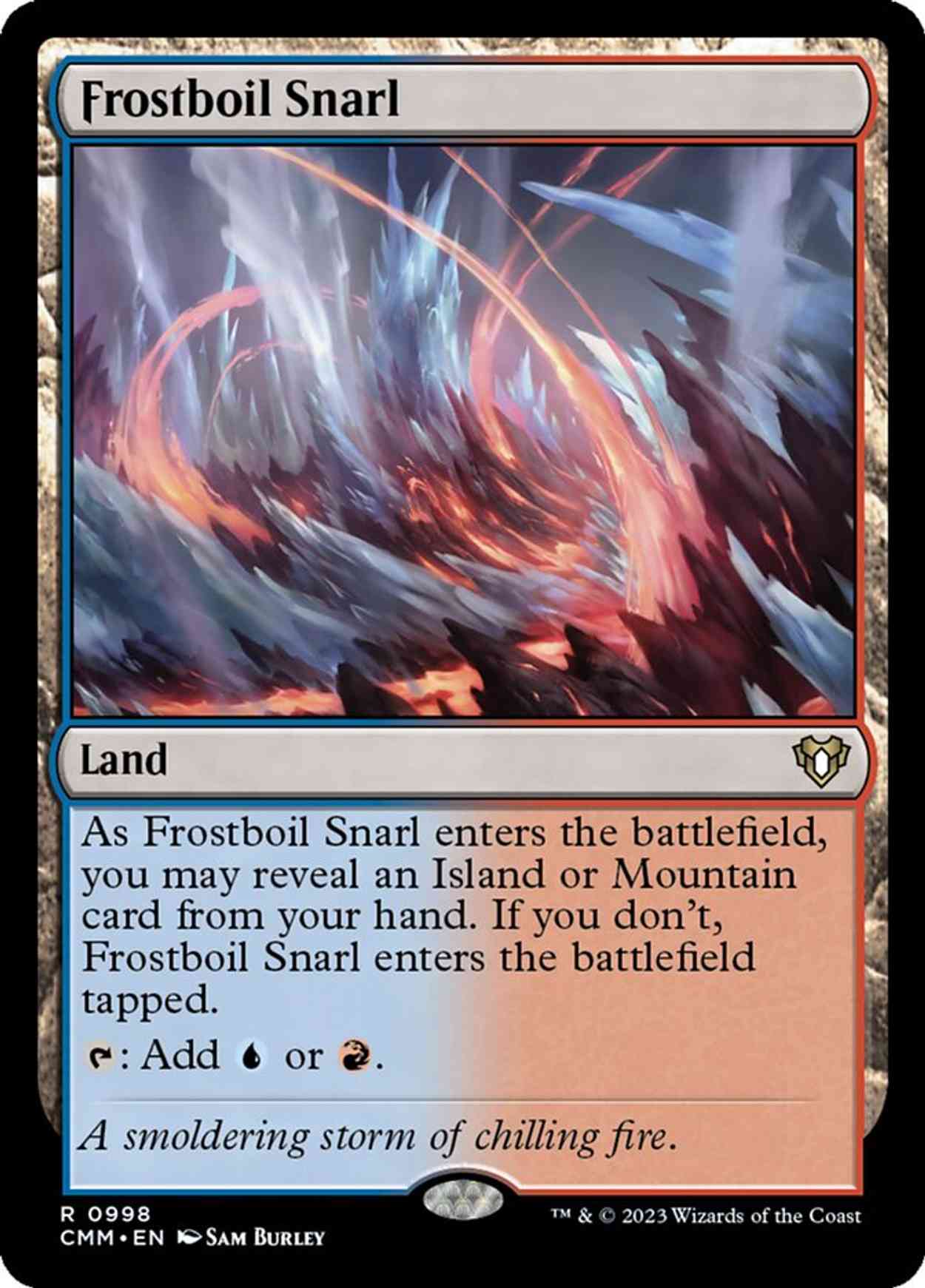 Frostboil Snarl magic card front