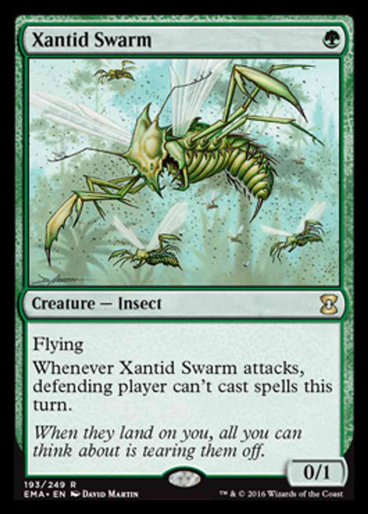 Xantid Swarm magic card front