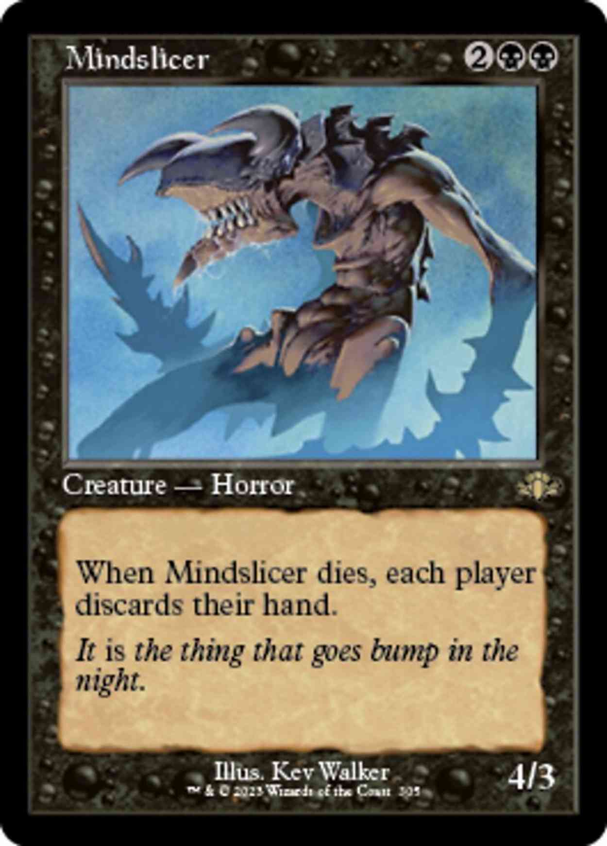 Mindslicer (Retro Frame) magic card front