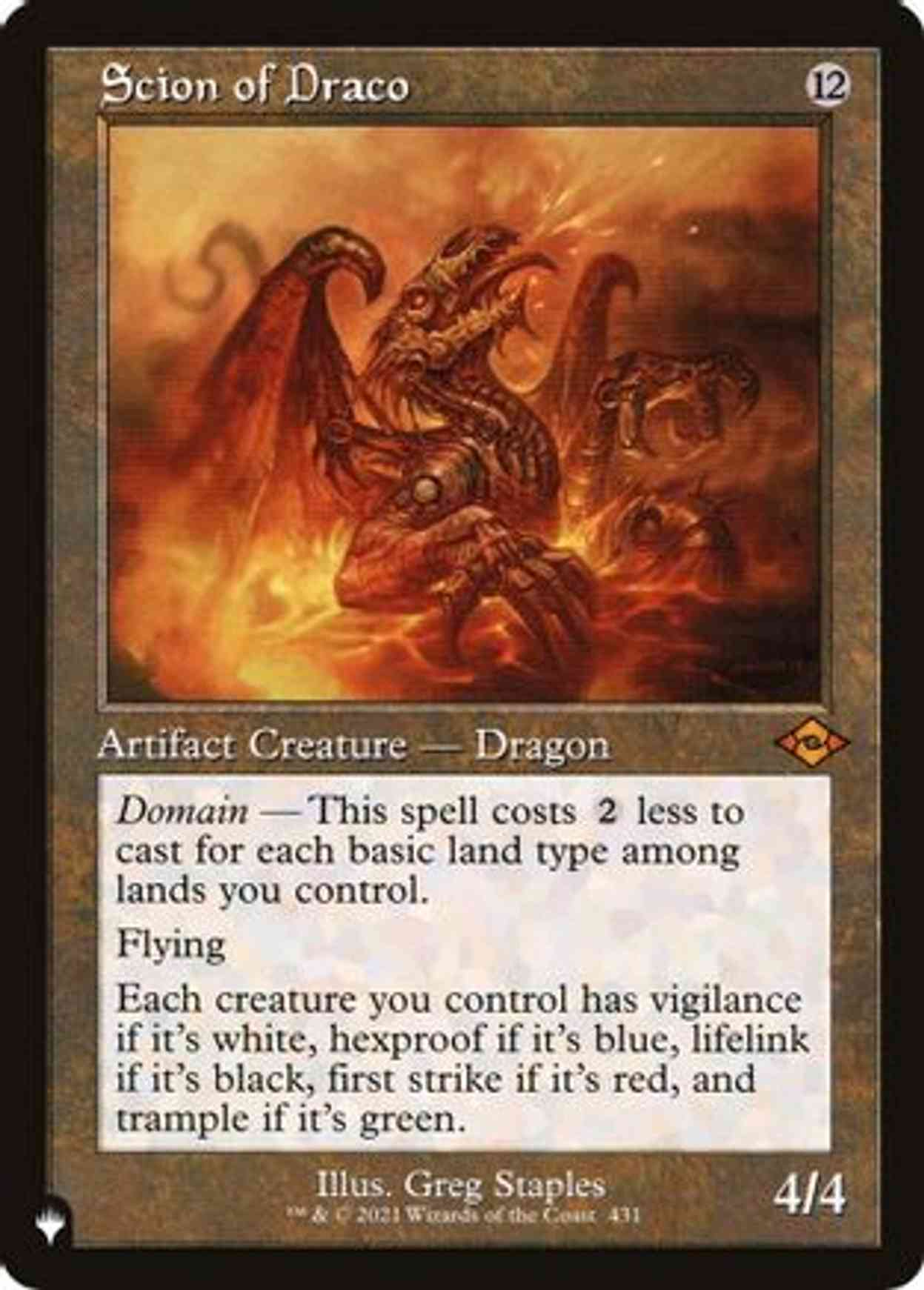 Scion of Draco magic card front