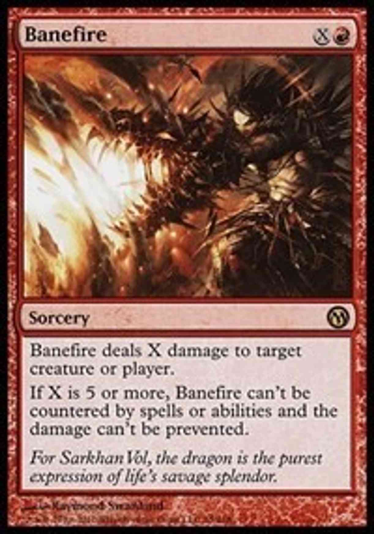 Banefire magic card front