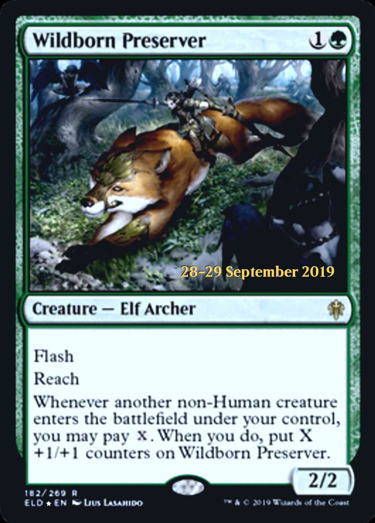 Wildborn Preserver magic card front