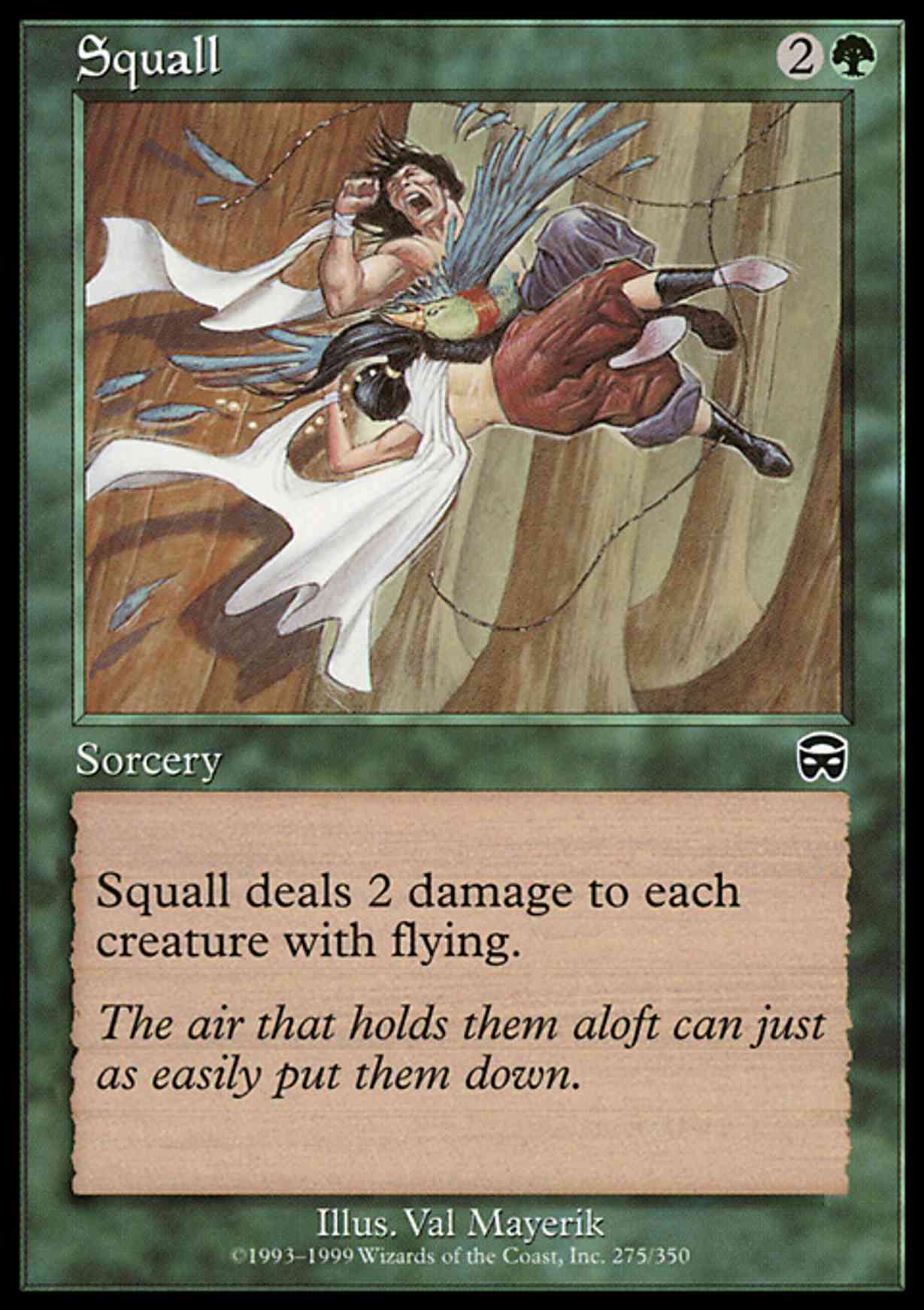 Squall magic card front