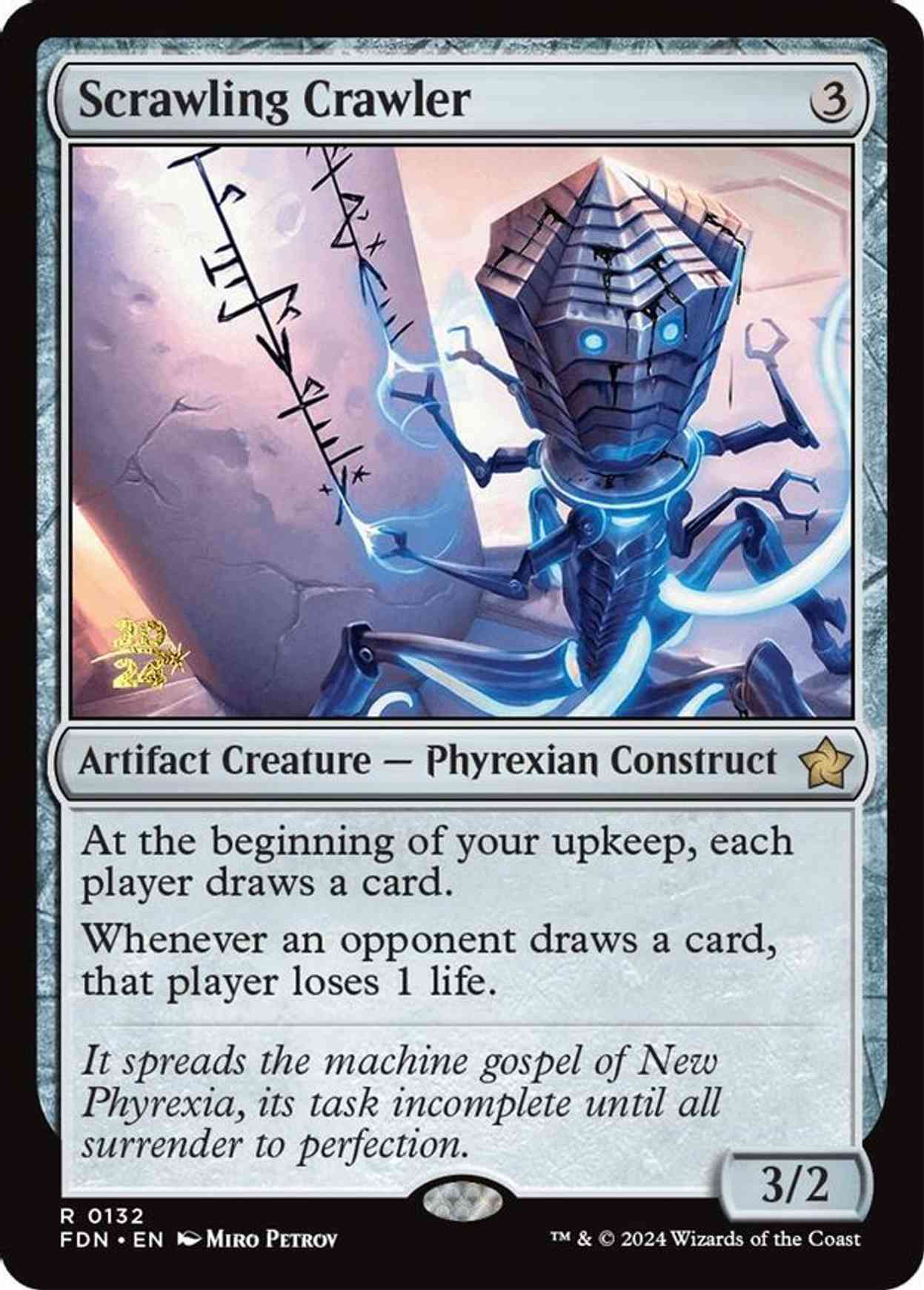 Scrawling Crawler magic card front