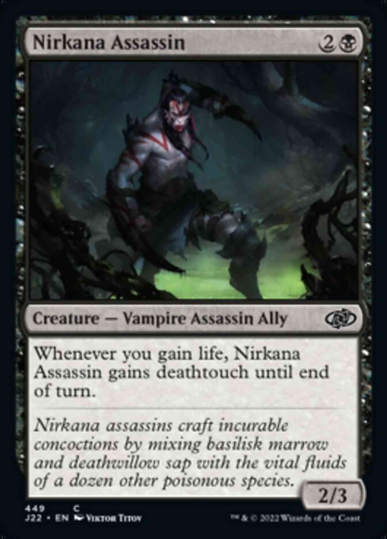 Nirkana Assassin magic card front