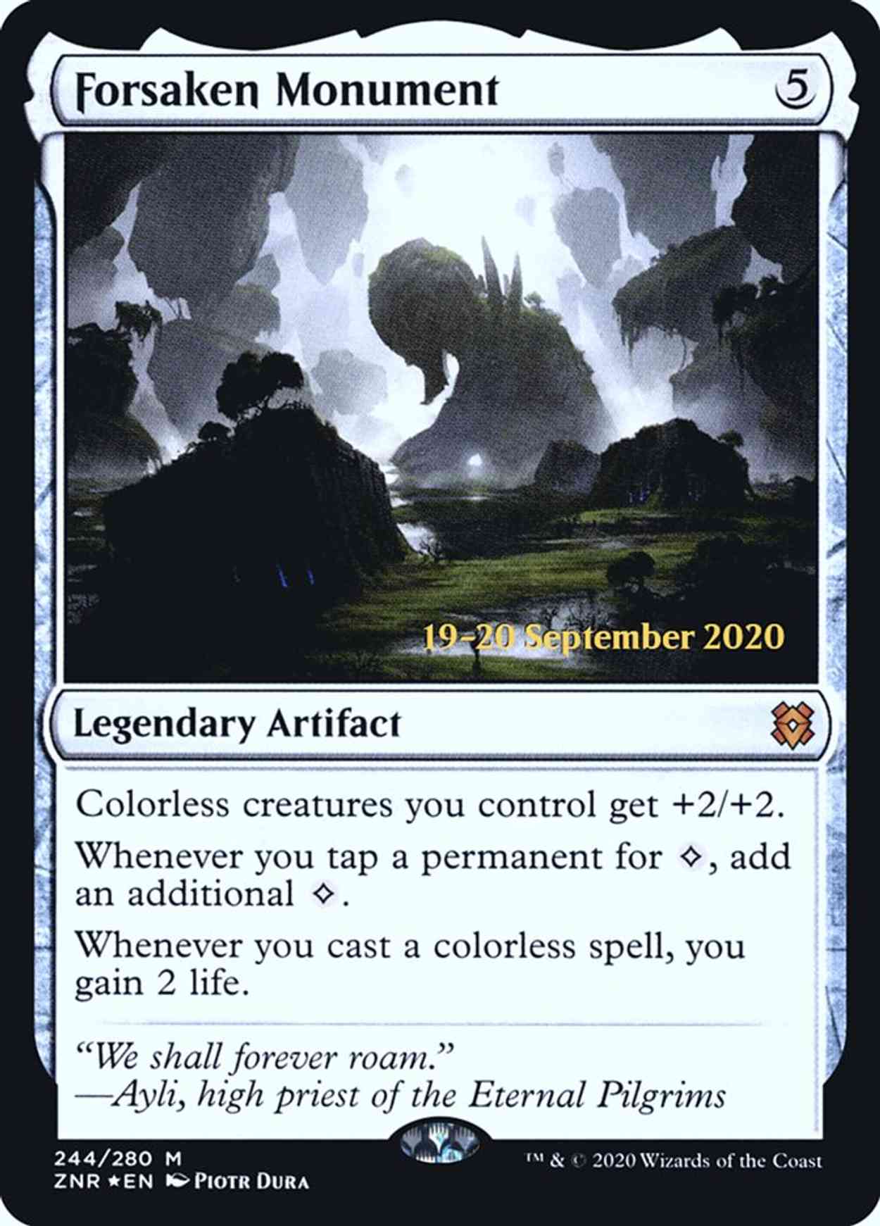 Forsaken Monument magic card front