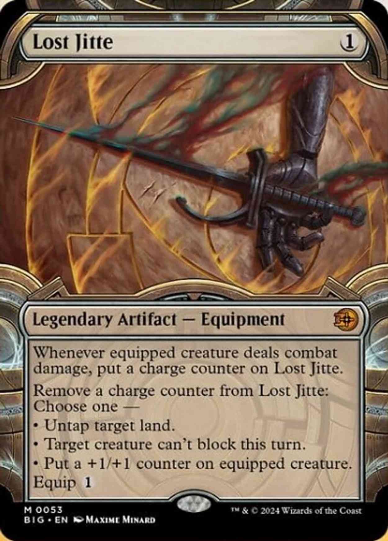 Lost Jitte (Showcase) magic card front