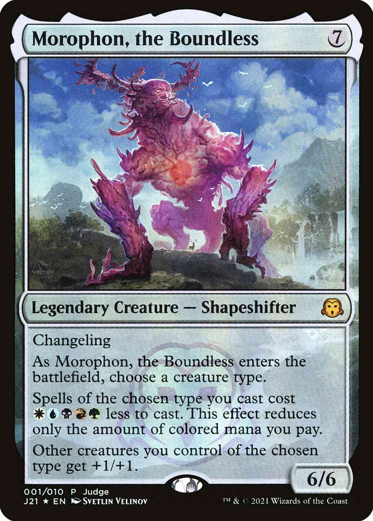 Morophon, the Boundless magic card front