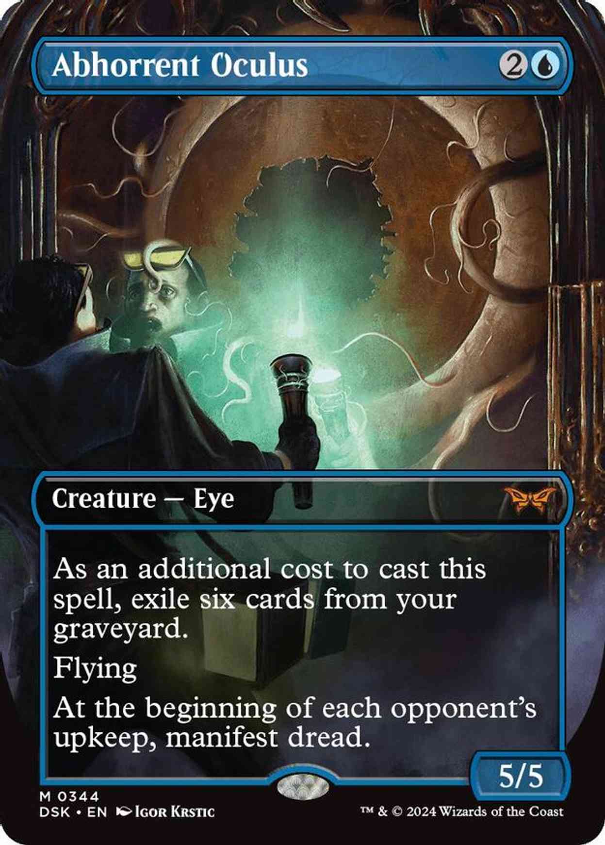 Abhorrent Oculus (Borderless) magic card front