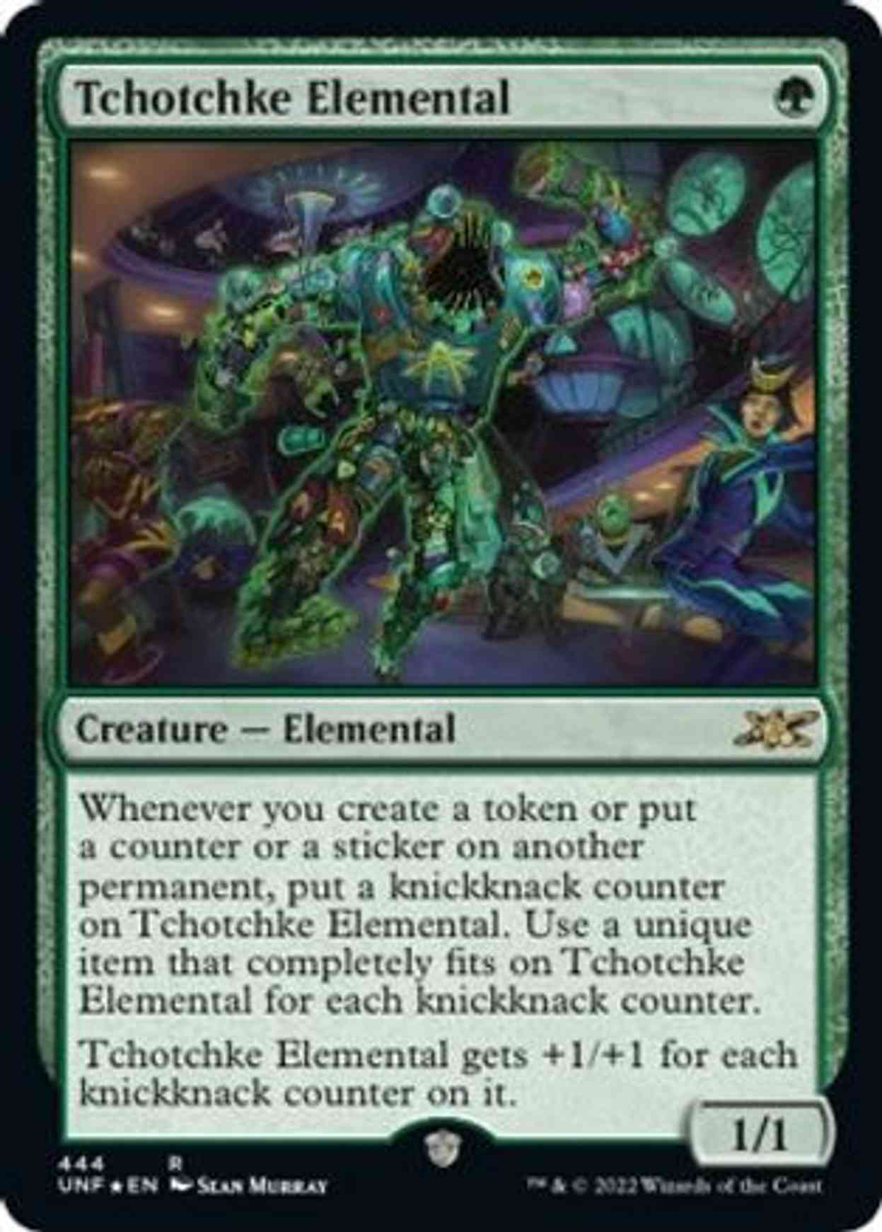 Tchotchke Elemental (Galaxy Foil) magic card front