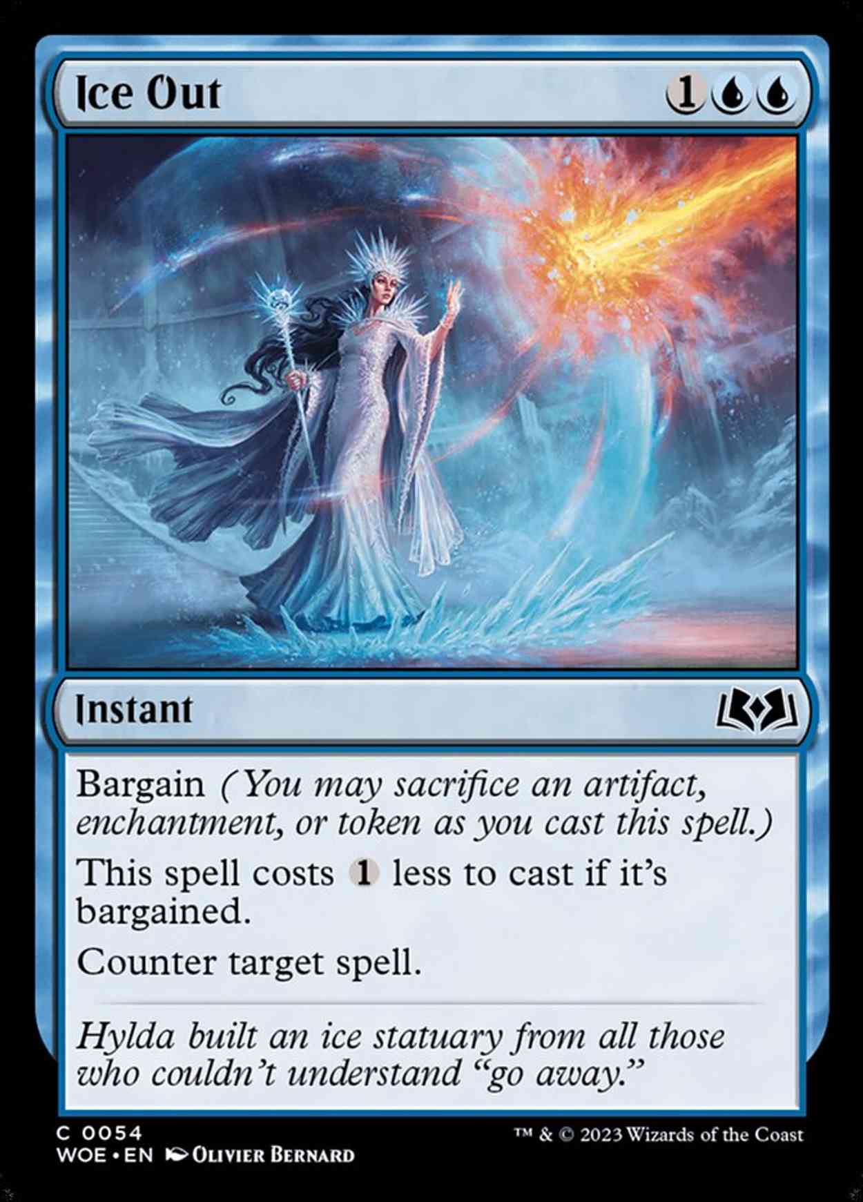 Ice Out magic card front