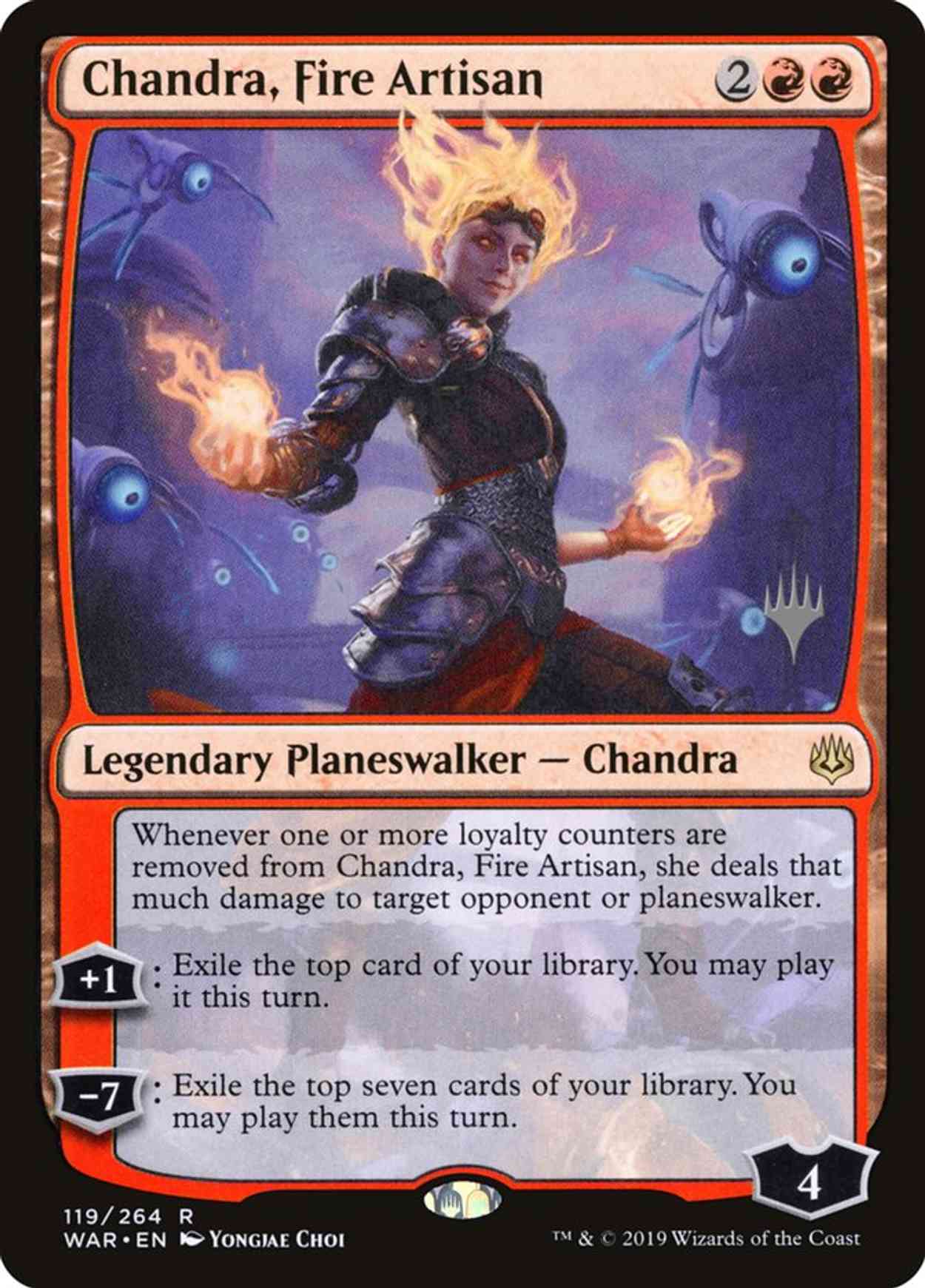 Chandra, Fire Artisan magic card front