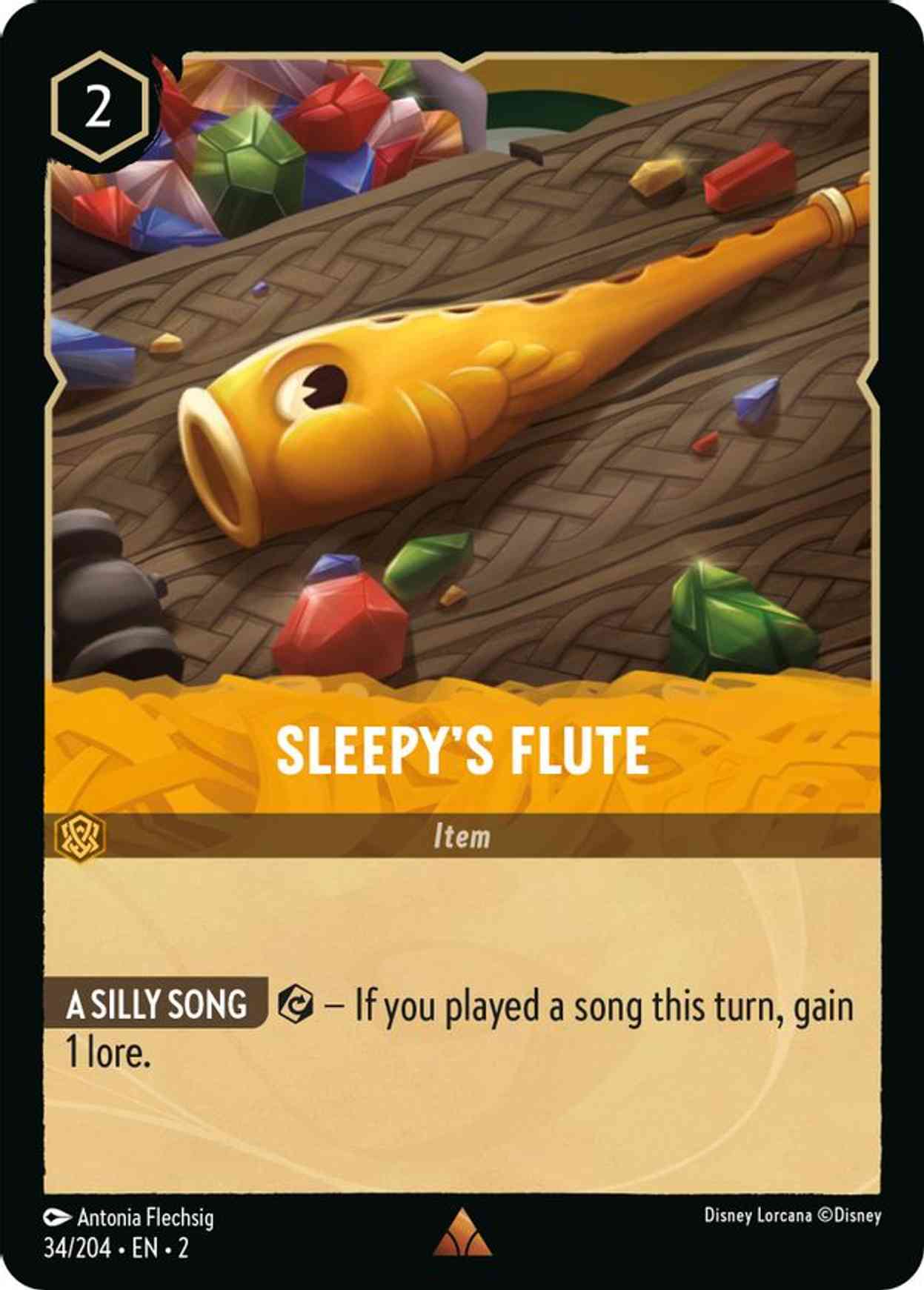 Sleepy's Flute magic card front