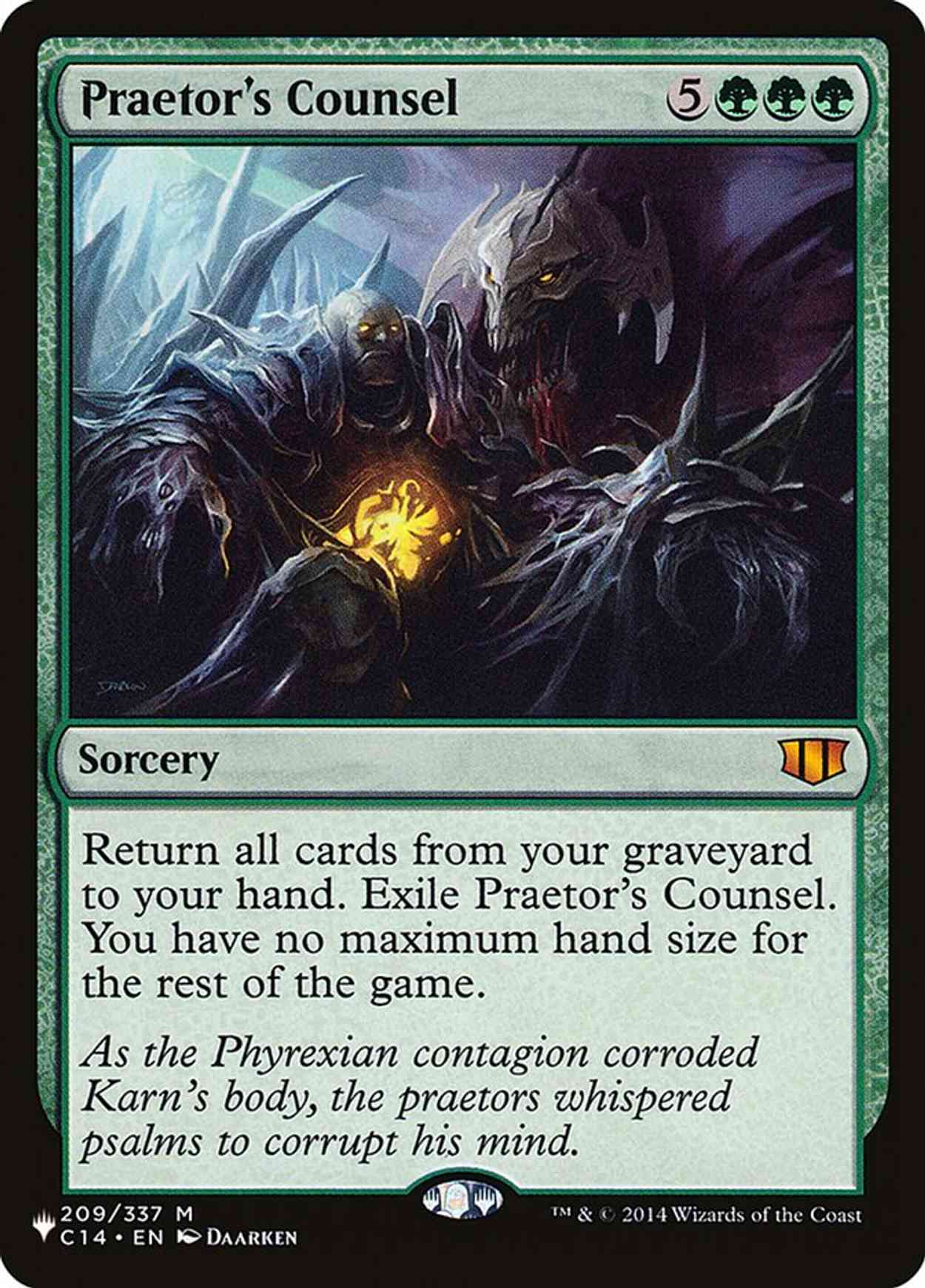 Praetor's Counsel magic card front