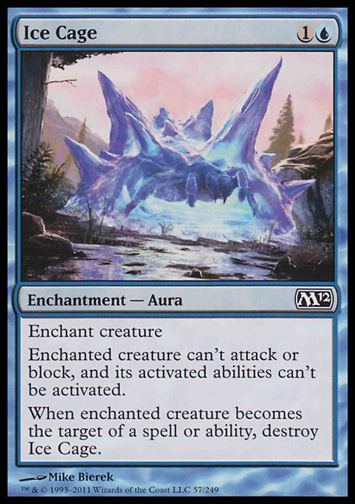 Ice Cage magic card front