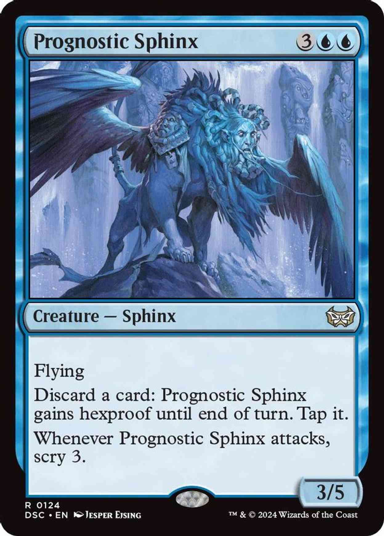 Prognostic Sphinx magic card front