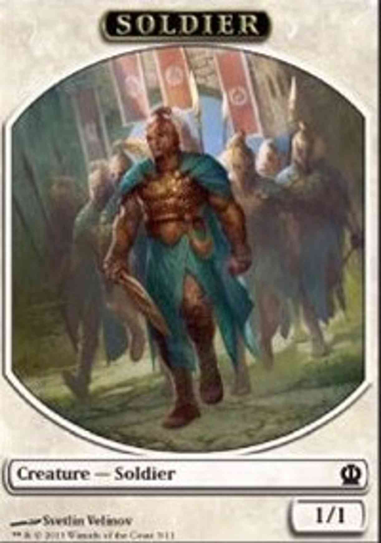 Soldier Token (Velinov) magic card front