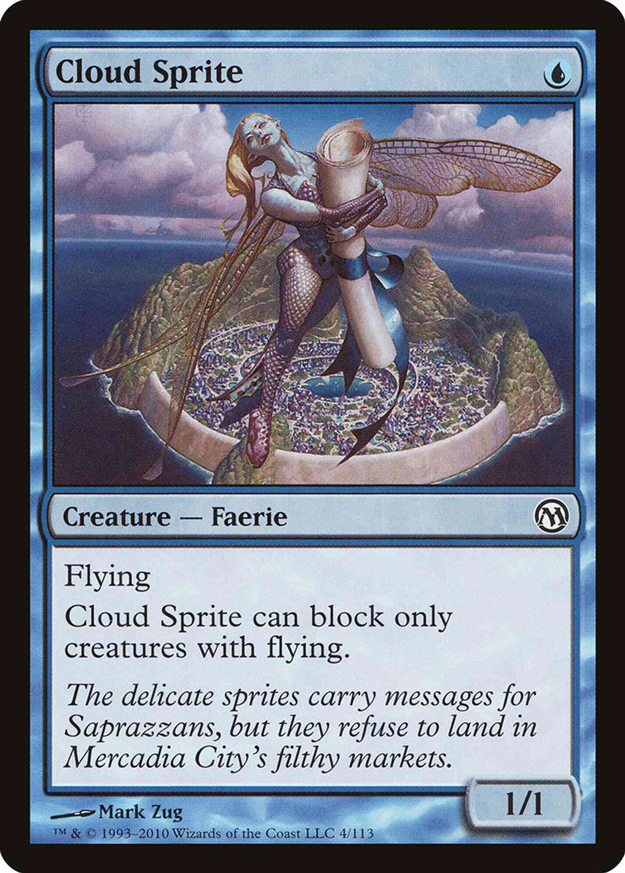 Cloud Sprite magic card front