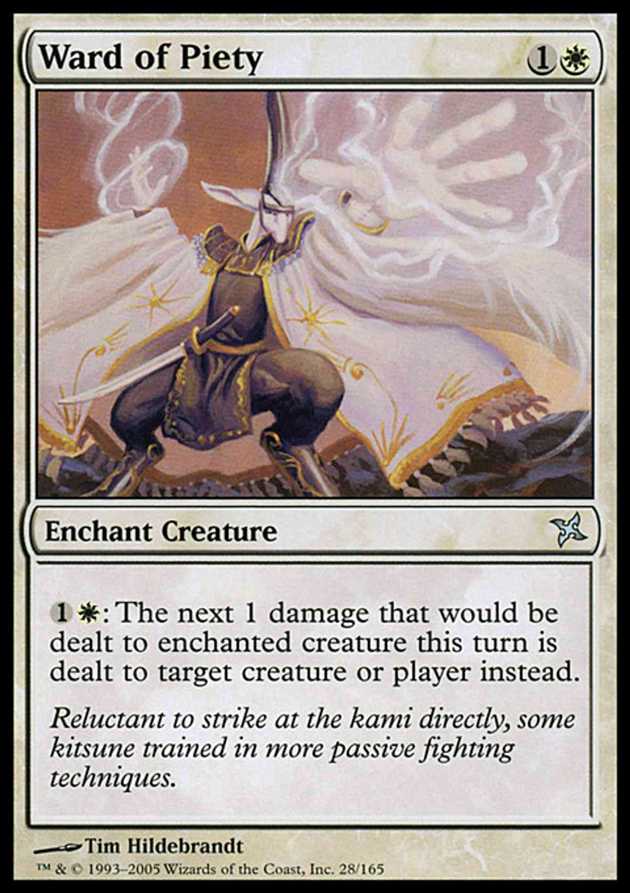 Ward of Piety magic card front