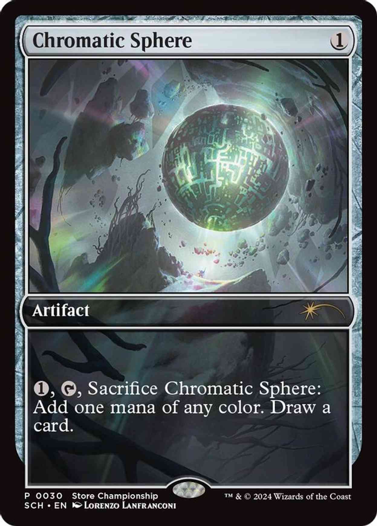 Chromatic Sphere magic card front