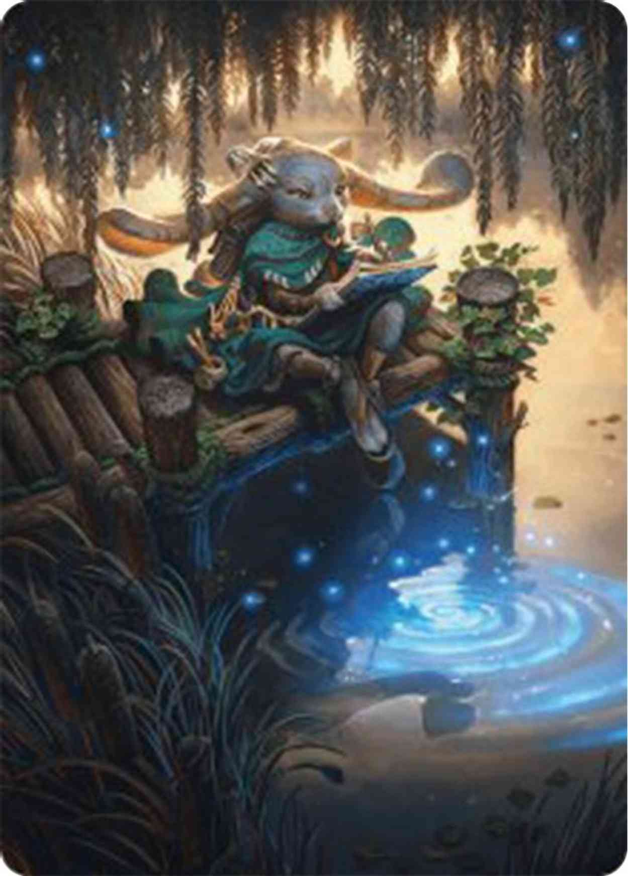 Tamiyo, Field Researcher Art Card magic card front