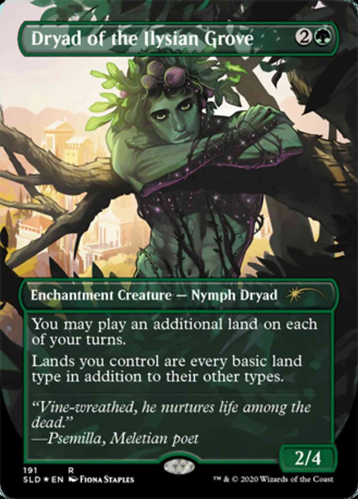 Dryad of the Ilysian Grove magic card front