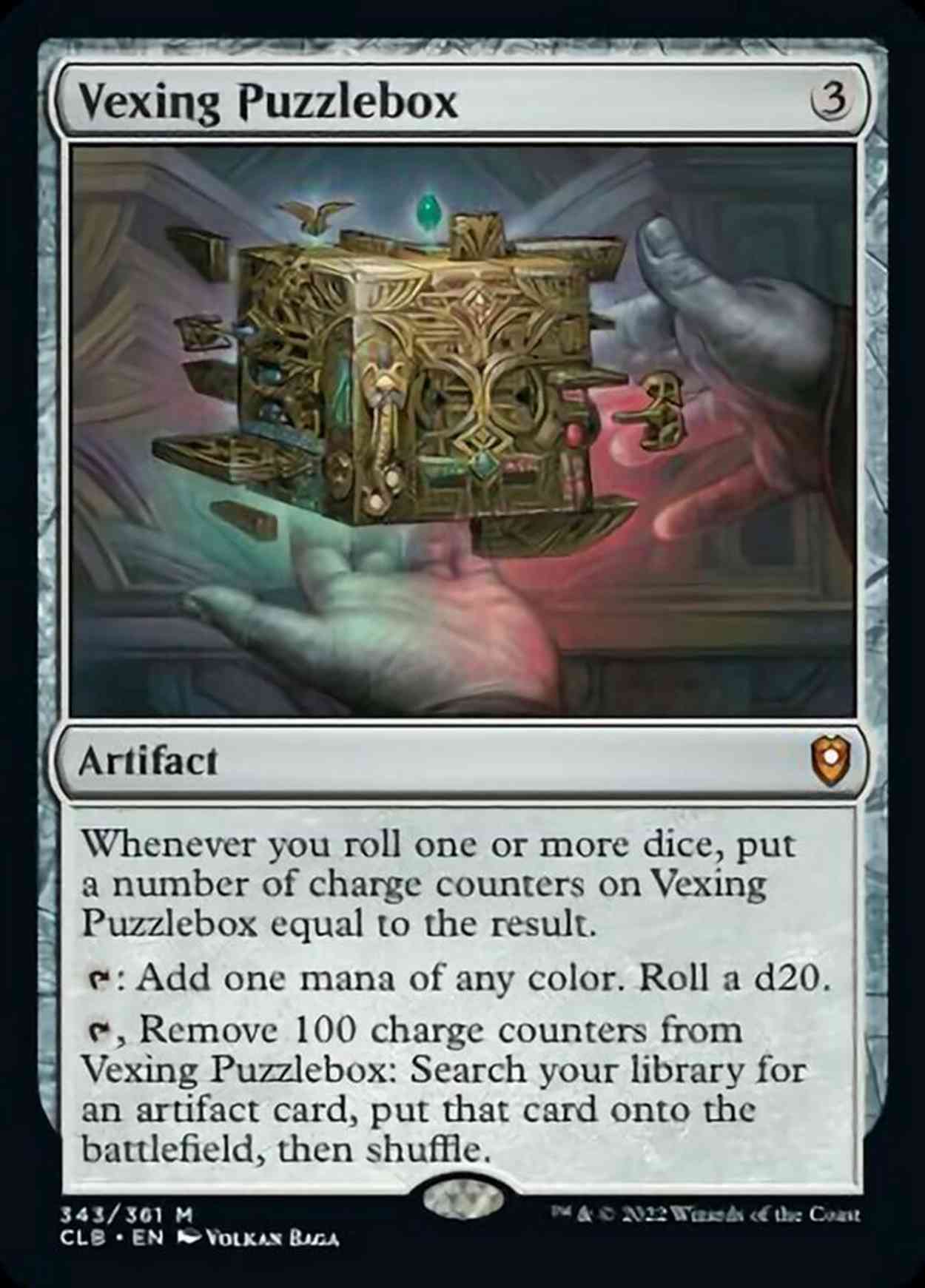 Vexing Puzzlebox magic card front