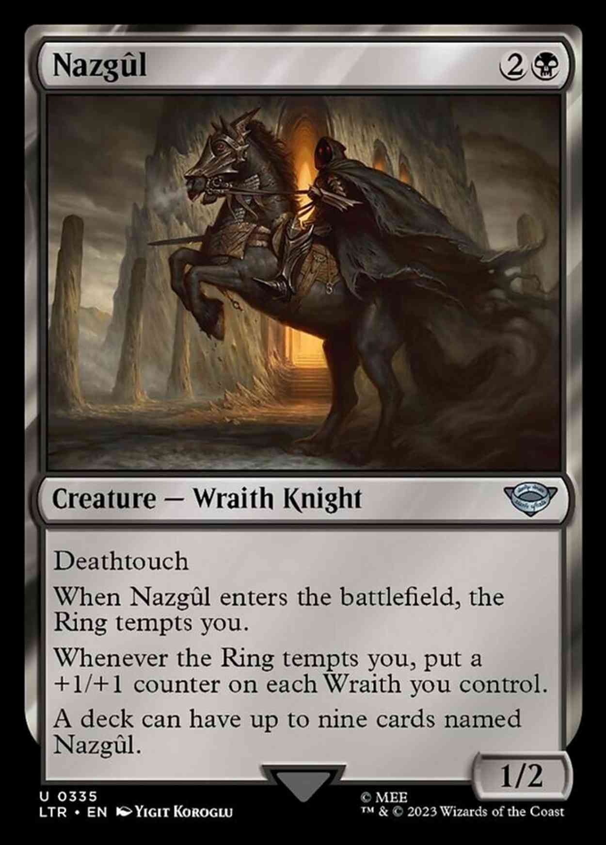 Nazgûl (0335) magic card front