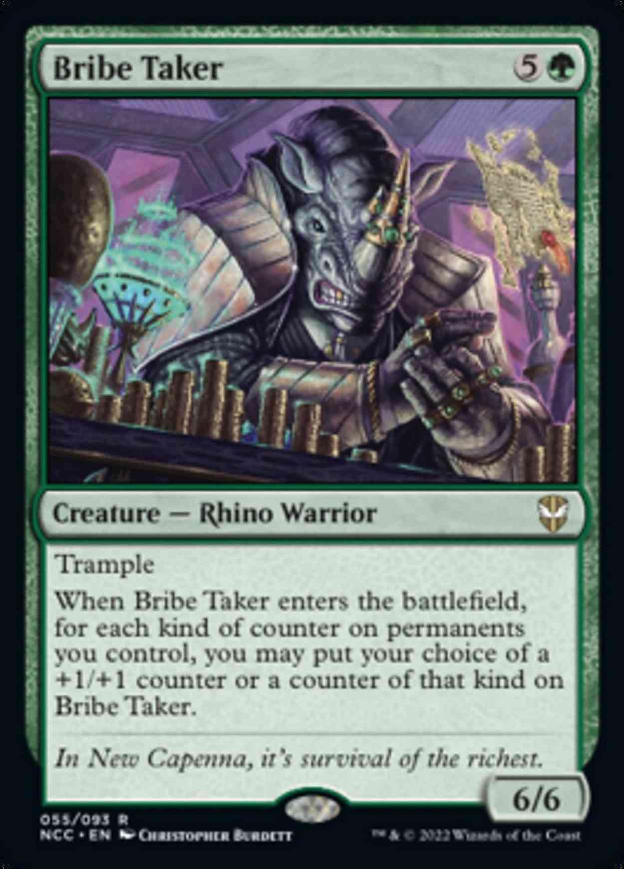 Bribe Taker magic card front