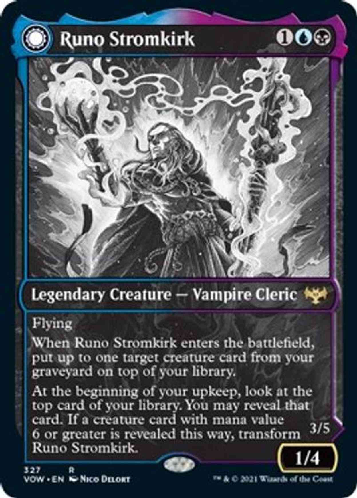 Runo Stromkirk (Showcase) (327) magic card front