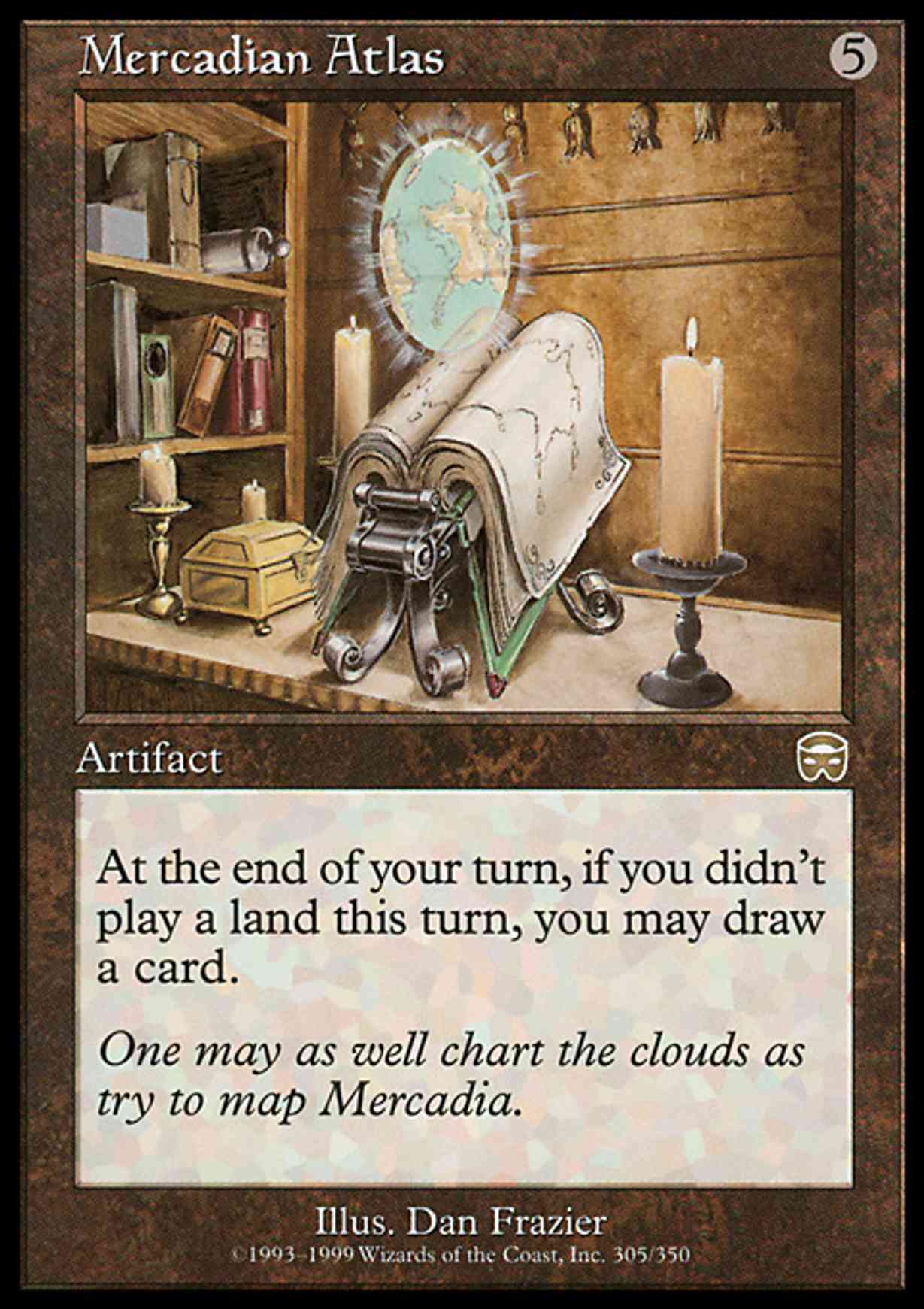 Mercadian Atlas magic card front
