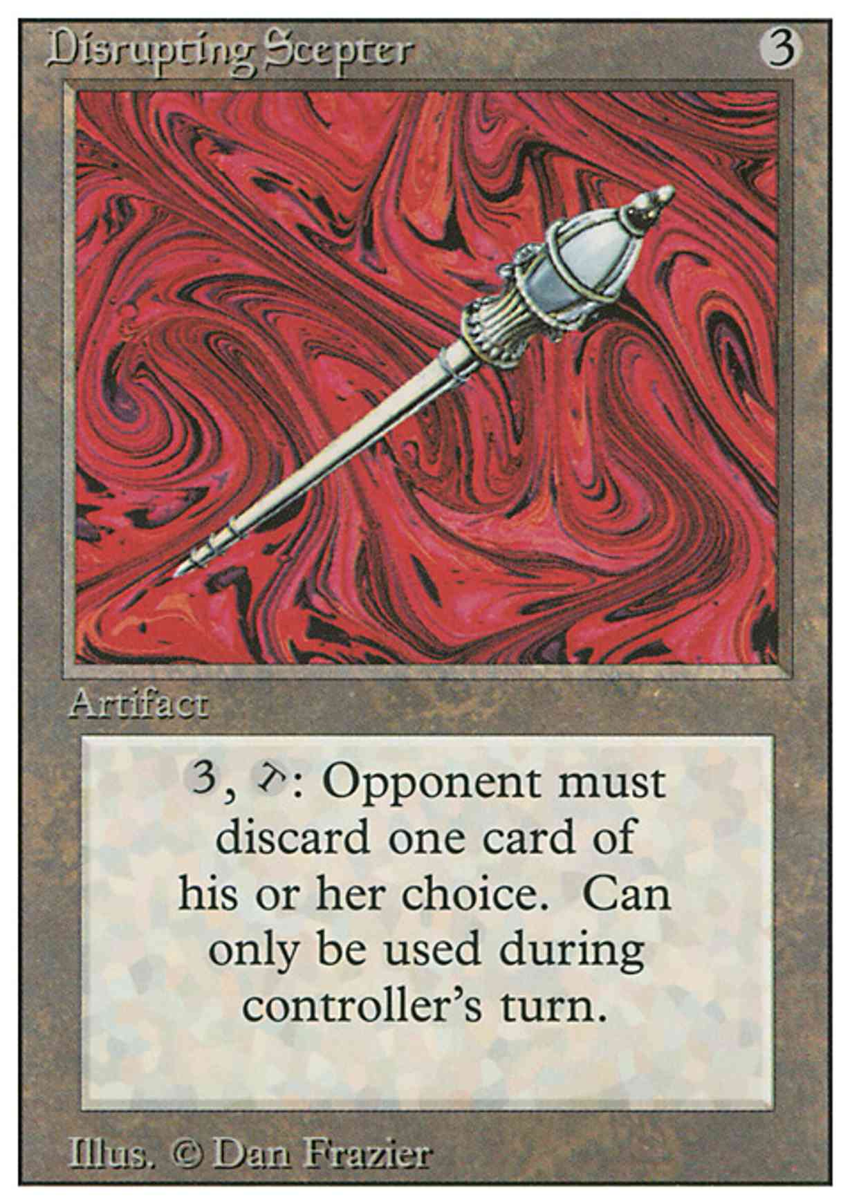 Disrupting Scepter magic card front