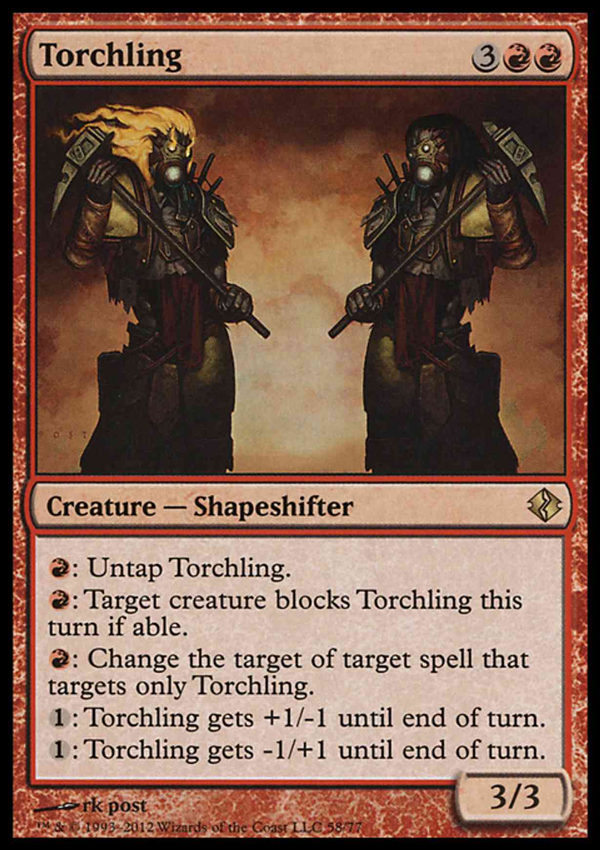 Torchling magic card front