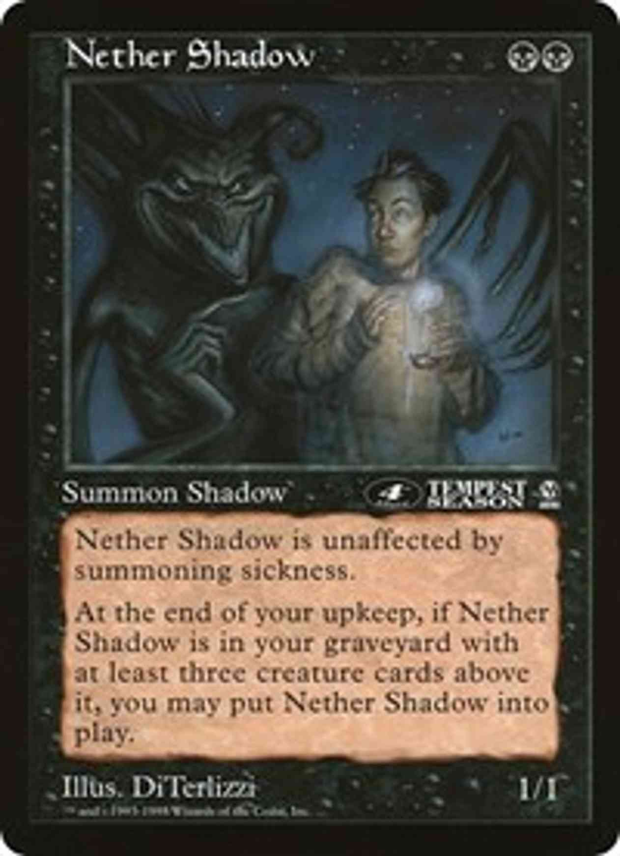 Nether Shadow (4th Place) (Oversized) magic card front
