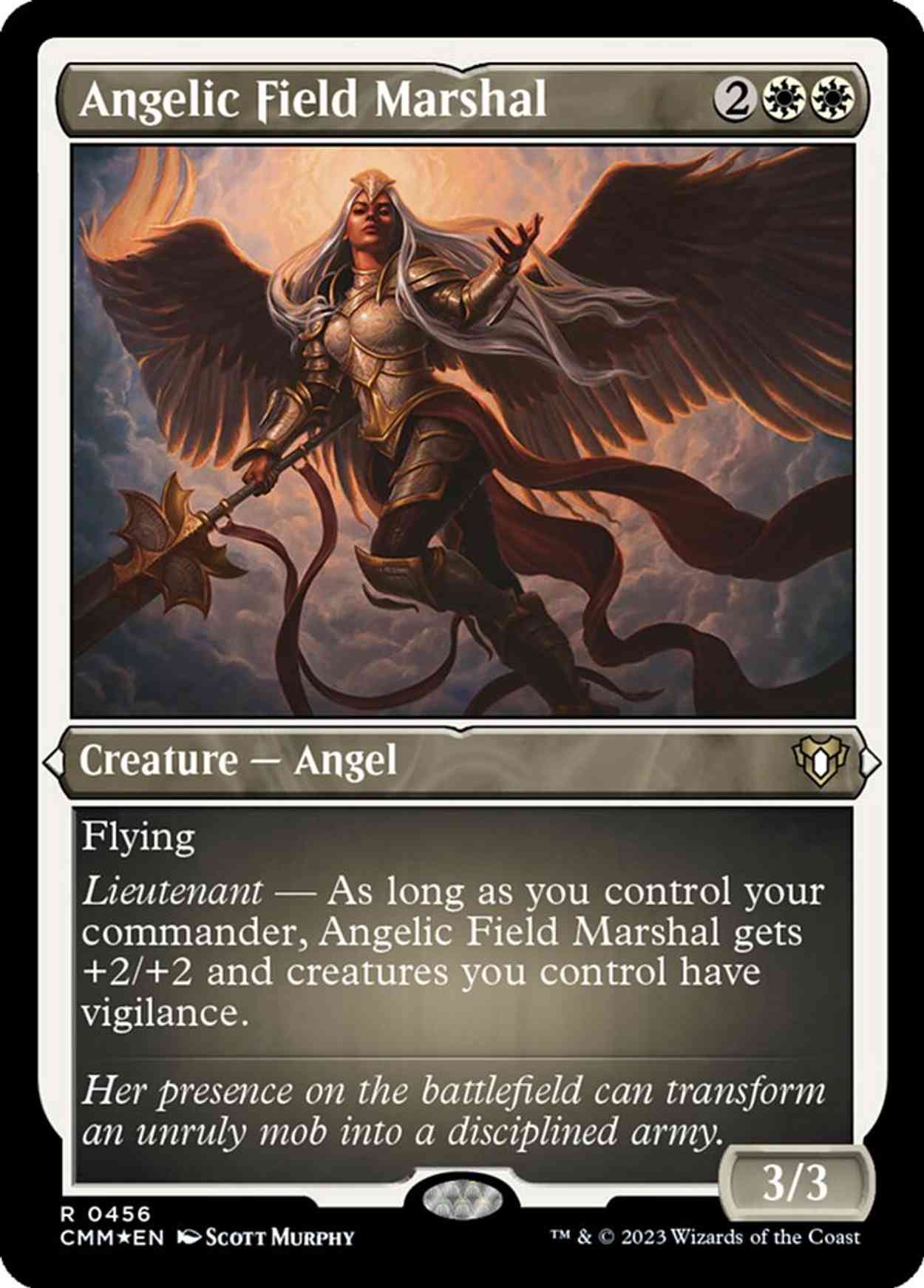 Angelic Field Marshal (Foil Etched) magic card front