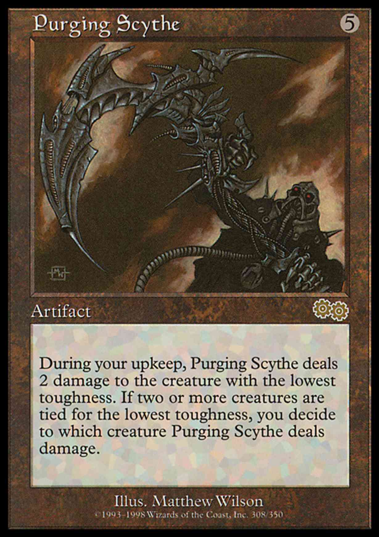 Purging Scythe magic card front