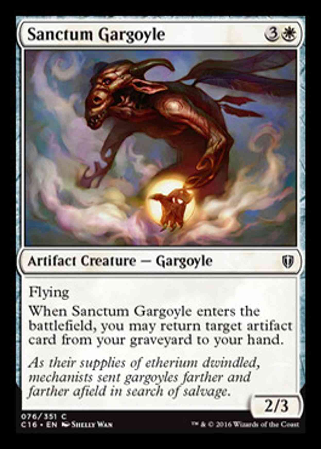 Sanctum Gargoyle magic card front