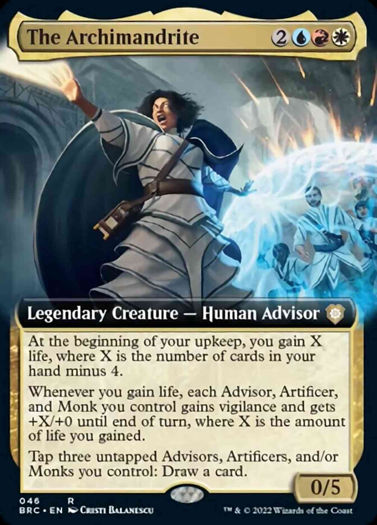 The Archimandrite (Extended Art) magic card front