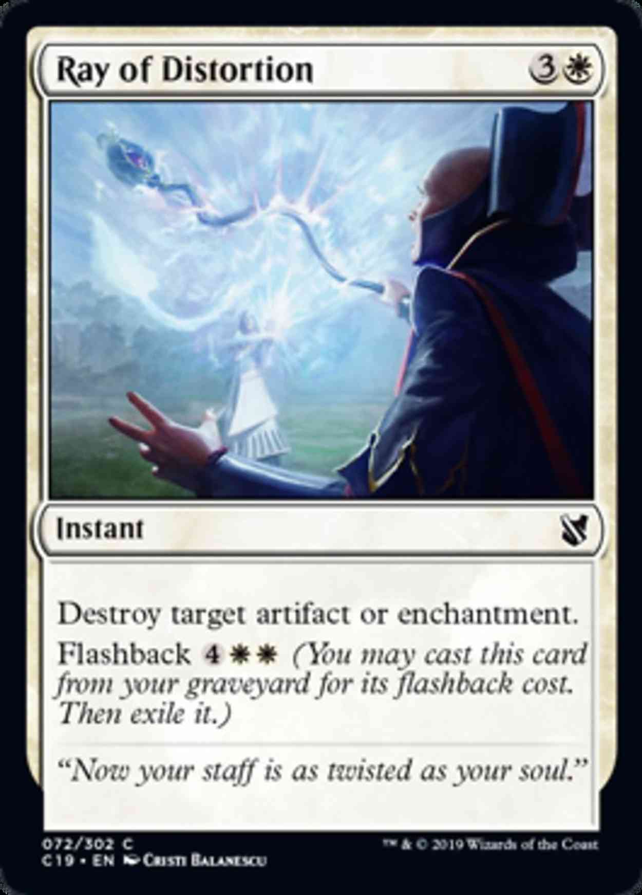 Ray of Distortion magic card front