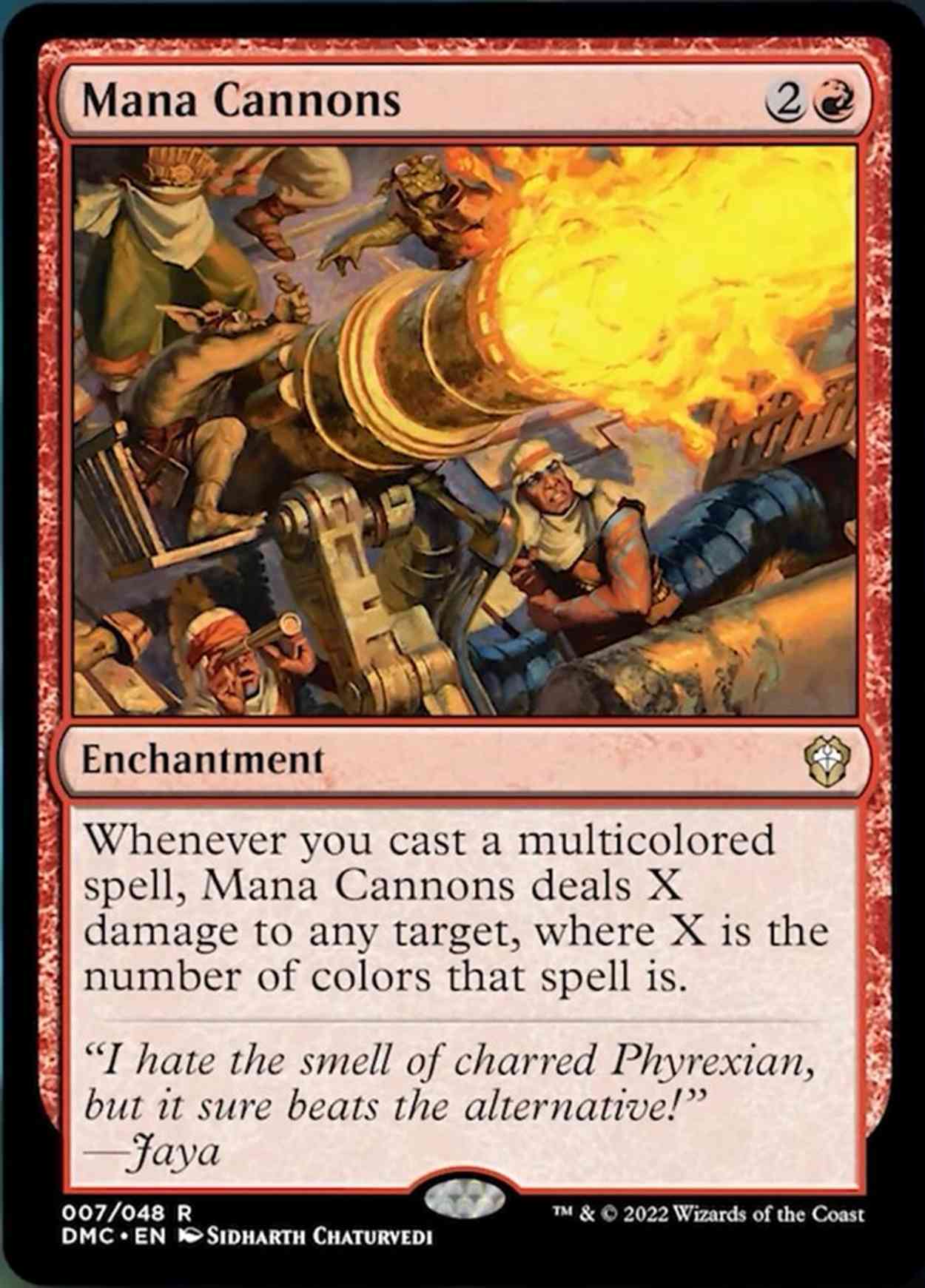 Mana Cannons magic card front