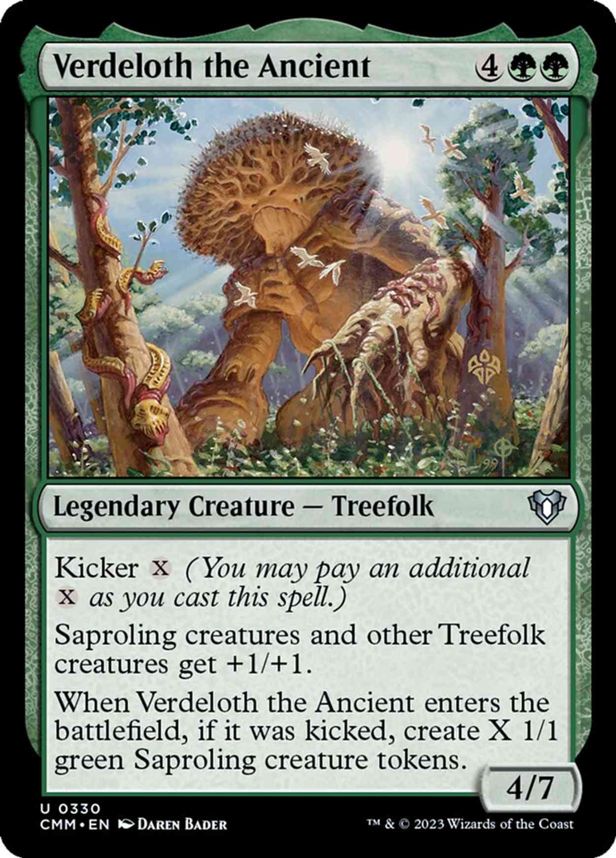 Verdeloth the Ancient magic card front