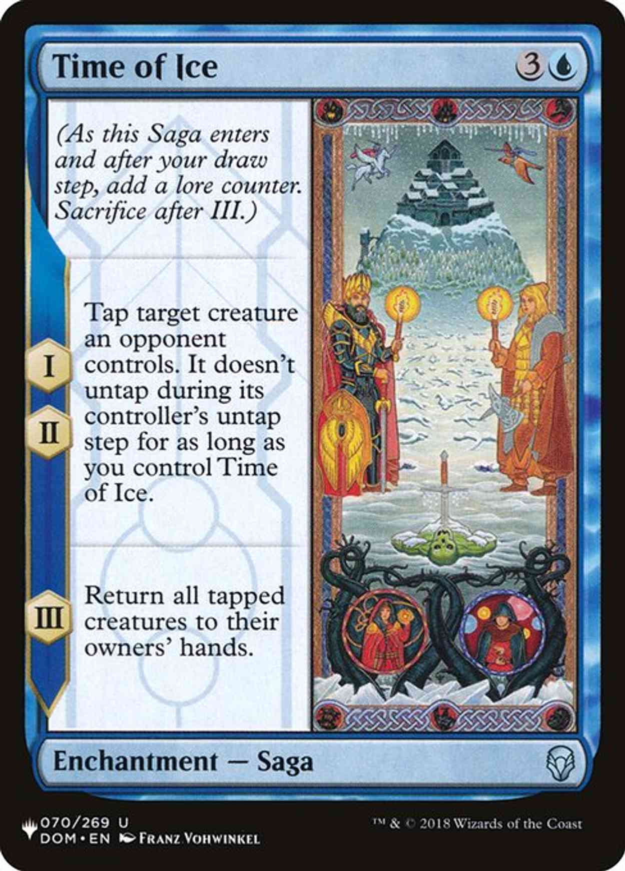 Time of Ice magic card front