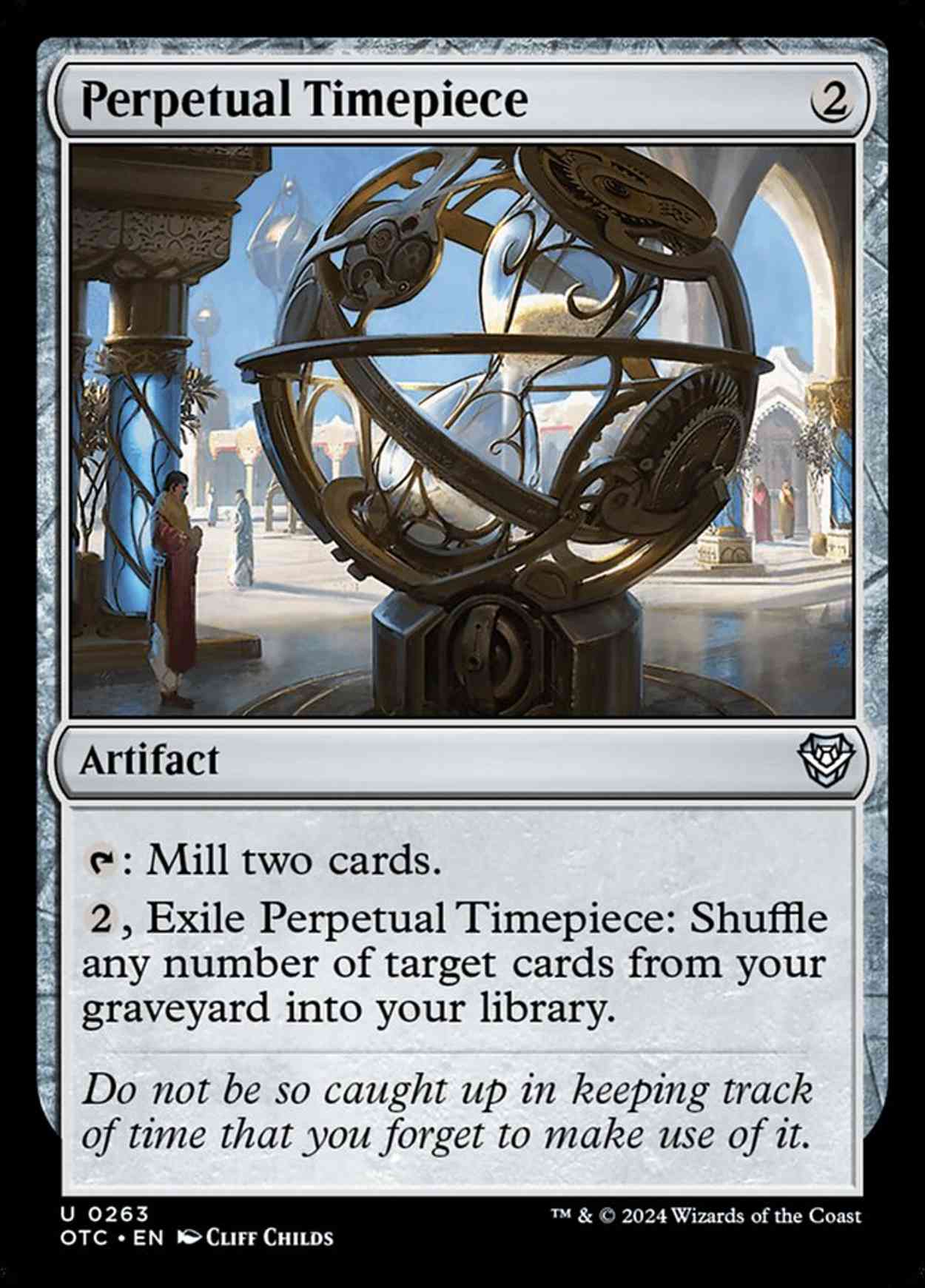 Perpetual Timepiece magic card front