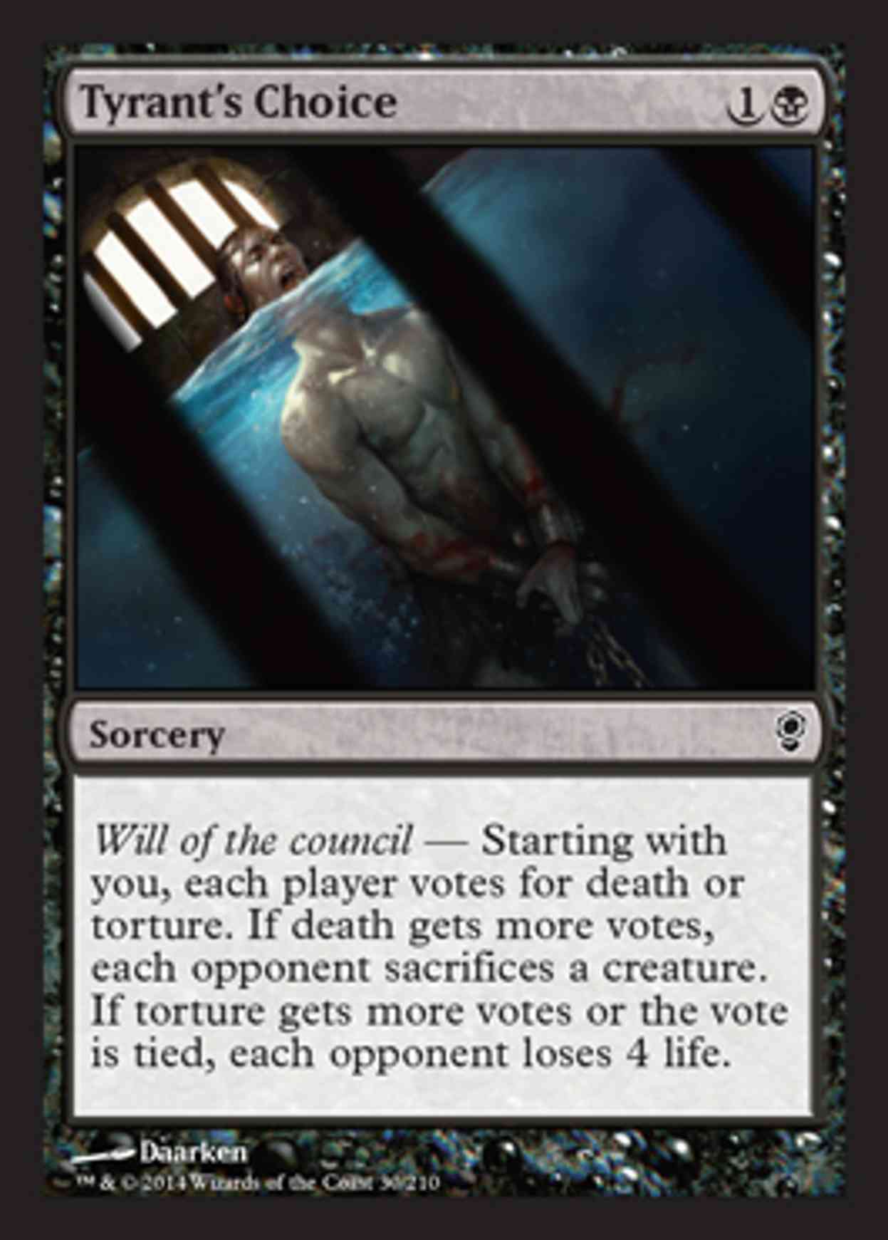 Tyrant's Choice magic card front